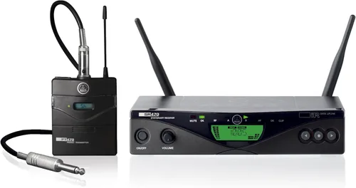 Vista 4 de AKG Pro Audio WMS470 Vocal Set C5 Band 7 Sistema de micrófono inalámbrico de mano con receptor estacionario SR470 y transmisor de mano HT470/D5