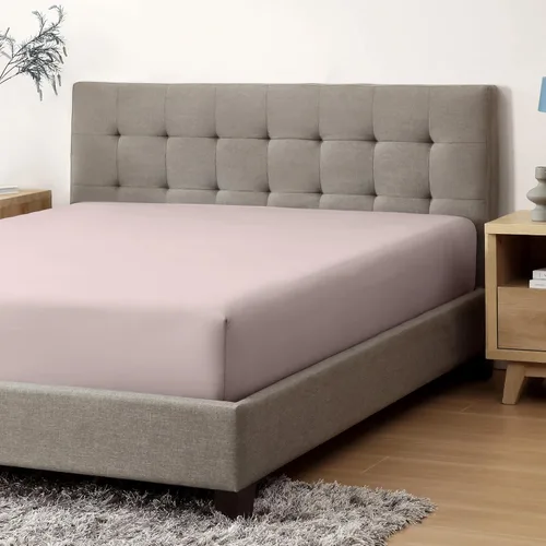 Vista 12 de CirclesHome Sábana bajera ajustable de satén de poliéster y algodón de tamaño RV (48 x 75), ultra suave y cómoda, protege el colchón de la suciedad