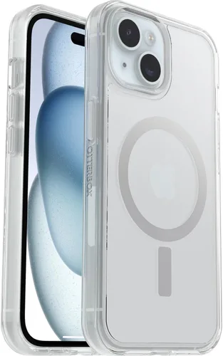 Vista 9 de OtterBox Symmetry Clear Series - Funda para iPhone 13 (solamente), embalaje no minorista, transparente