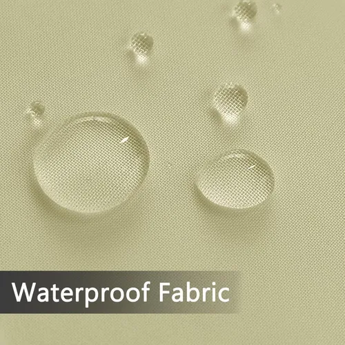 Vista 74 de SpaceDresser Cortinas traslúcidas impermeables para patio y exteriores – 2 paneles de cortina transparente con bolsillo para barra para sala