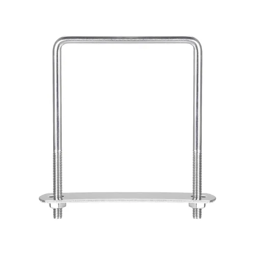 Vista 49 de uxcell Pernos en U cuadrados, 2 juegos 37mm (1.46") de ancho interno 70mm de longitud M6, perno de abrazadera en U de acero inoxidable 304