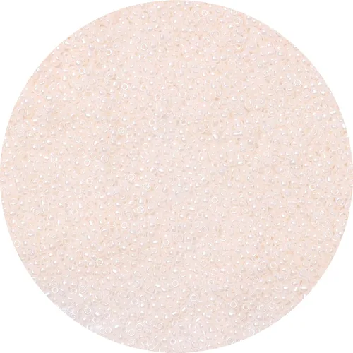 10000 cuentas redondas de cristal 12/0 de 0.079 in, color crema, beige, rosa, cuentas para manualidades, incluye pinzas