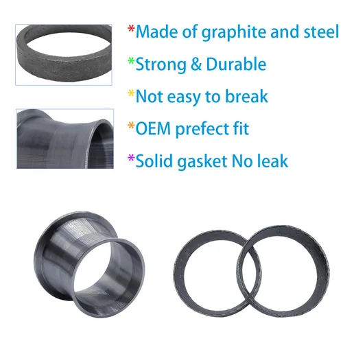 Vista 6 de Kit de sello de junta cónica de torque de puerto BIGLKNM compatible con Harley Big Twin Sportster 883/1200 1986-2017 Dyna FXD Softail Touring