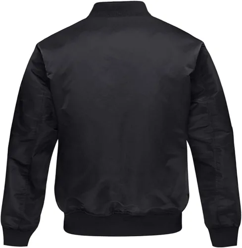 Vista 2 de MAGNIVIT - Chaqueta de bombardero para hombre casual para otoño e invierno chaqueta militar