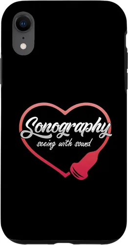 Vista 24 de Sonography Seeing With Sound Ultrasound Echography Medicine Case for iPhone 16 Plus