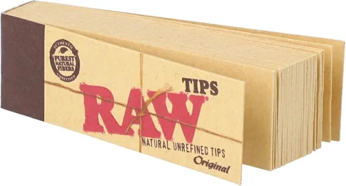 Vista 3 de RAW Paquete de 6 puntas enrollables originales de papel de liar, 50 puntas por paquete = 300 puntas