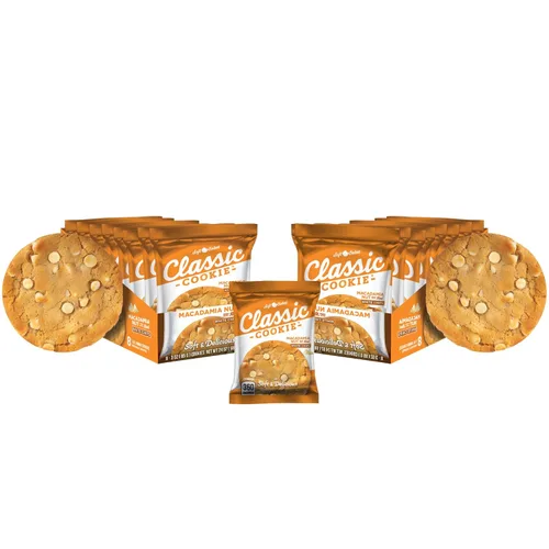 Vista 35 de Galletas de brownie Classic Cookie suavemente horneadas en forma redonda, 2 cajas, 16 galletas envueltas individualmente