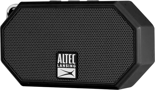 Vista 4 de Altec Lansing Mini H2O - Inalámbrico, Bluetooth, altavoz impermeable, flotante, IP67, altavoz portátil, graves fuertes, sistema estéreo rico