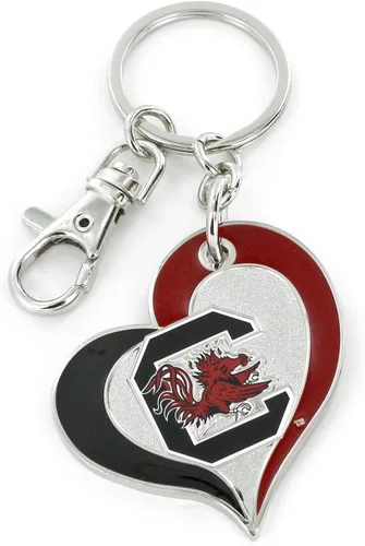 Vista 22 de aminco NCAA unisex-adulto Llavero de Corazón Espiral