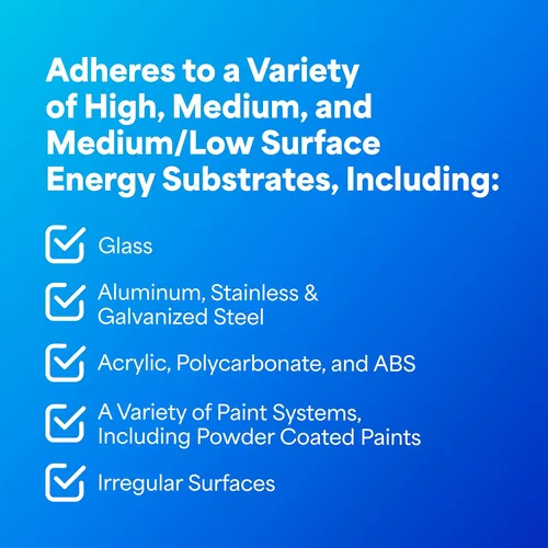 Vista 6 de Cinta 5952 3 M VHB (múltiples tamaños), Negro, 1
