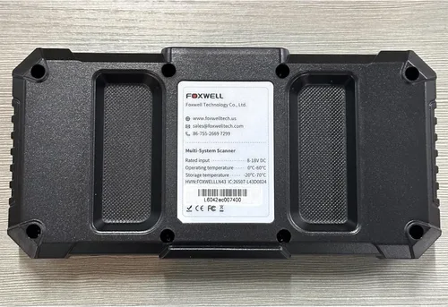 Vista 9 de FOXWELL Escáner de automóvil NT604 Elite OBD2 Escáner ABS SRS Transmisión, lector de código de motor para automóviles y camiones, herramienta