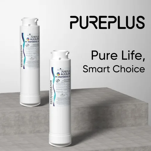 Vista 9 de PUREPLUS EPTWFU01 Filtro de agua alcalino para refrigerador, compatible con Frigidaire EWF02, GP006, Pure Source Ultra II, RWF5800A, paquete de 2