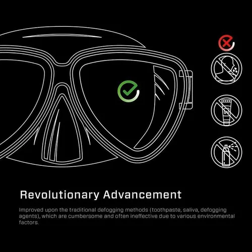 Vista 5 de #270Pro - Película antivaho pura para máscaras de buceo BEUCHAT para buceo, esnórquel, apnea