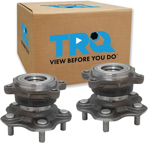 Vista 141 de Conjunto de buje y rodamiento de rueda trasera izquierda y derecha TRQ 2 piezas Compatible con Mazda CX-9 2007-2015 Todo Tracción