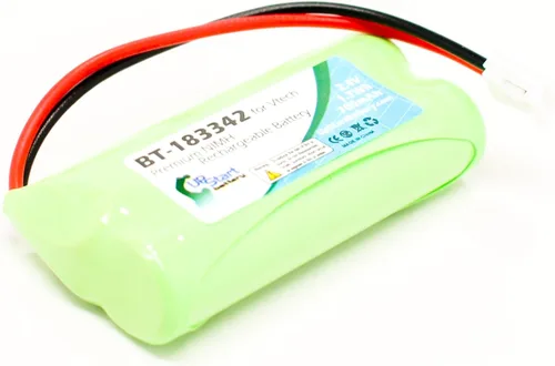 Vista 4 de Paquete de 2 baterías de repuesto para VTech CS6619-2, compatible con batería de teléfono inalámbrico VTech (700 mAh, 2.4 V NI-MH)
