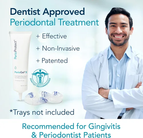 Vista 5 de PerioGelX Tratamiento periodontal para dientes Promueve el blanqueamiento dental (3 onzas)