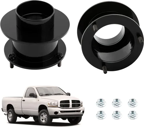 Vista 8 de maXpeedingrods Kit de nivelación delantera de 3.5 pulgadas para Dodge Ram 1500 2500 3500 4WD 1994-2013, espaciadores de resorte helicoidal
