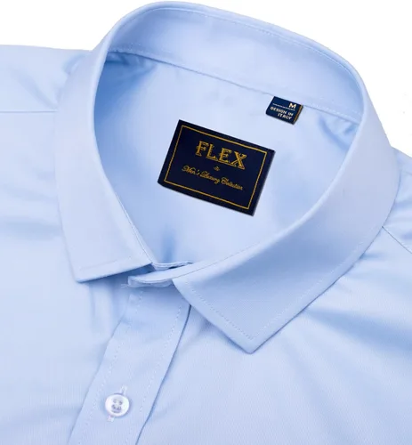 Vista 3 de J.Ver Camisas de vestir para hombre, de manga larga, elásticas, sin arrugas, formal, para negocios, casual, con botones