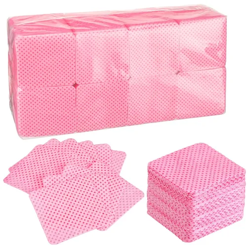 Maitys 1000 toallitas para extensiones de pestañas, limpiador de pegamento de pestañas, toallitas de tela no tejida, suministros de pestañas,