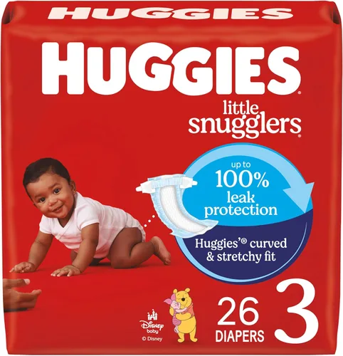 Vista 44 de Huggies Little Snugglers - Pañal para bebé, talla 1, 8 a 14 libras, 34717, 20