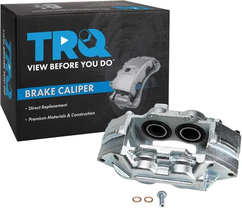 Vista 804 de TRQ Pinza de freno delantera izquierda con soporte lado del pasajero compatible con Ford Expedition Lincoln Navigator 2003-2006