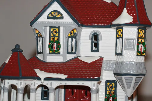 Vista 3 de Dept 56 La reina original del pueblo de las nieves Anne Victorian