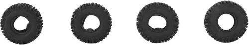 Vista 9 de VGEBY Juego de 4 neumáticos de goma RC con absorción de impactos fuerte para 1/24 SCX24 RC Crawler Scx24