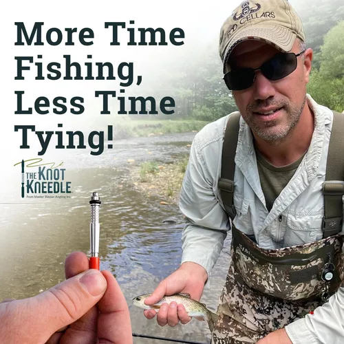 Vista 2 de KNOT KNEEDLE The Epic – Advanced Fishing Knot Tying Tool for 25+ Knots – Fast, Easy Knot Tyer for Fly Fishing, Small Tippet, and Weak Grip Strength
