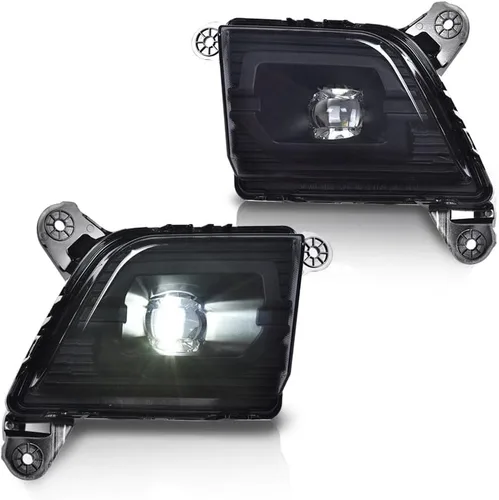 Vista 21 de CNNELL Conjunto de luces antiniebla compatible con Chevy Silverado 1500 2500 1999-2002, Chevy Silverado 3500 2001-2002, Chevy Suburban/Tahoe Lente