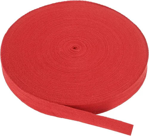 Vista 98 de PATIKIL Cinta de sarga de algodón de 1 pulgada, 50 yardas, cinta de algodón, cinta de encuadernación al bies, cinta de espiga para costura, Verde