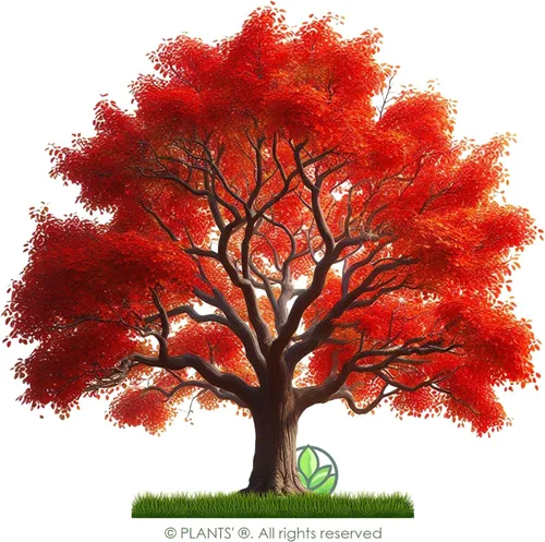 Vista 3 de Cerezo Negro Silvestre Semillas Premium Prunus serotina 'Fall' Plants'® (Premium Seeds, 5)