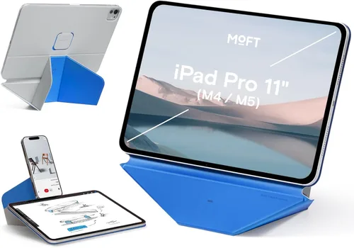 Vista 39 de MOFT Soporte dinámico para tablet compatible con iPad mini A17 Pro 2024 y iPad mini 6th A15 2021, funda magnética delgada para tablet con más de 20