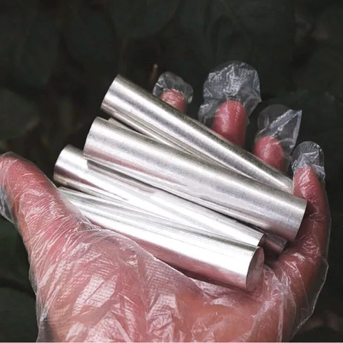 TEAMWILL Barra de metal de magnesio 99.99% 0.630 in x 3.543 in 0.63 "* 3.5" supervivencia de emergencia de fuego ligero, 5 uds