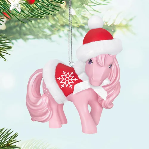 Vista 13 de Hallmark Keepsake Adorno de Navidad 2023, Hasbro My Little Pony: A New Generation Izzy Moonbow, regalos para niños
