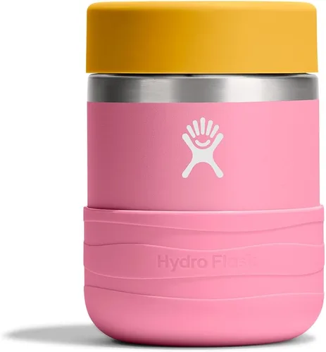 Vista 13 de Hydro Flask Recipiente de alimentos aislado – Contenedor de aperitivos para niños y lonchera – Tarro de comida de 12 onzas en color morado anémona