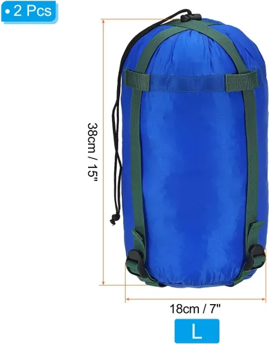 Vista 9 de PATIKIL Compression Stuff Sack, Waterproof Compression Storage Sack for Backpacking