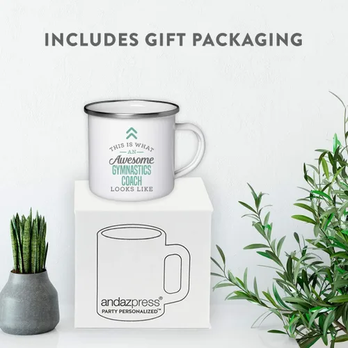 Vista 347 de Andaz Press 11oz. Stainless Steel Campfire Coffee Mug Gift, This is What an Awesome Mentor Looks Like, 1-Pack, Birthday Gift Ideas Coworker Him Her
