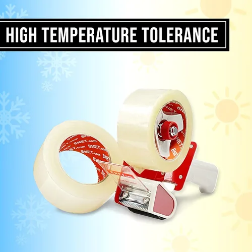 Vista 5 de 36 rollos 1,8 mil Industrial Shipping – Cajas de Cartón multiuso Sellado cintas 2" X 110 yds (330 ft) café ct-18 – 2110-b