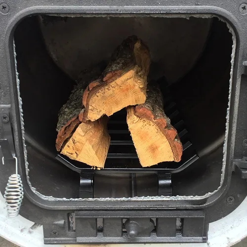 Vista 5 de SteelFreak Rejilla de acero resistente de 13 x 10 pulgadas para estufa de leña y chimenea, fabricada en los Estados Unidos