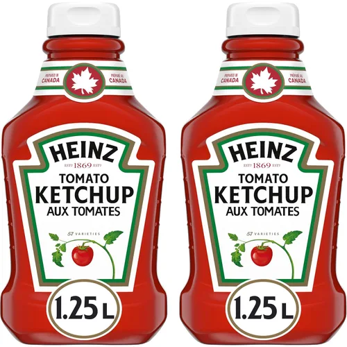 Vista 22 de Heinz Ketchup de tomate mezclado con chipotle, botella exprimible de 14 onzas