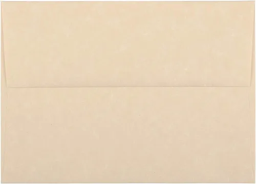 Vista 19 de JAM PAPER Sobres de invitación de pergamino A1 de 4 barras - 3 5/8 x 5 1/8 - Reciclado natural - Paquete de 50