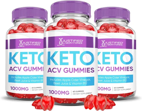Vista 6 de Keto ACV Gummies Advanced Support Keto Gummys 1000 mg Vinagre de sidra de manzana formulado con jugo de granada remolacha en polvo B12 Vegano sin