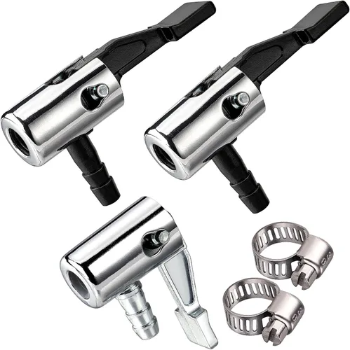 Portabrocas de aire de 1/4 de pulgada, mini compresor de aire portátil, inflador de neumáticos con conector de púas para reparación de manguera,