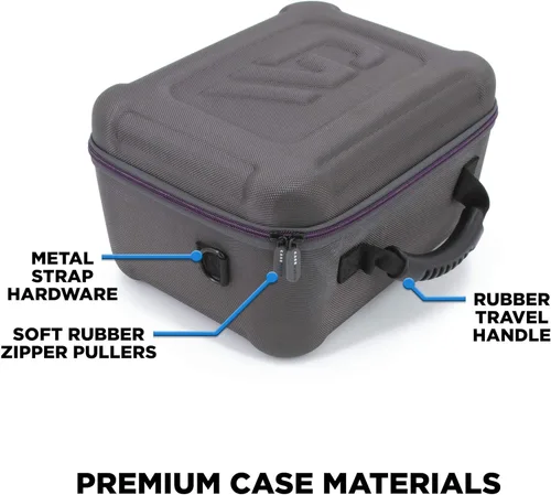 Vista 7 de CASEMATIX Hard Shell Travel Case Compatible with Oculus Quest 2 - Protective Travel Case for VR Headset and Controllers with Impact-Absorbing Foam