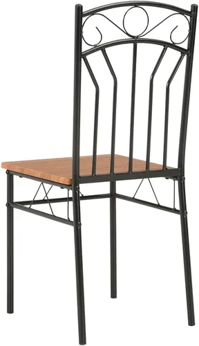 Vista 4 de Sillas de comedor, taburetes de comedor, asientos de mostrador adecuados para comidas diarias o eventos especiales como reuniones, bodas