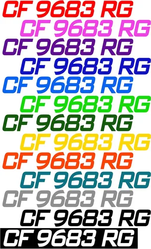 Juego de 2 calcomanías personalizadas para identificación de casco de registro de barco o PWC