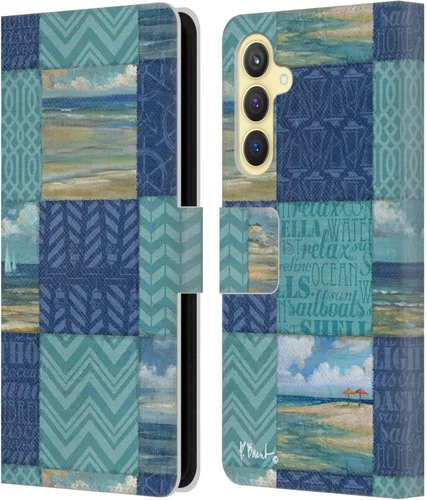 Vista 15 de Head Case Designs Funda de piel con licencia oficial de Paul Brent Agate Mermaid Coastal compatible con Samsung Galaxy S23 FE 5G