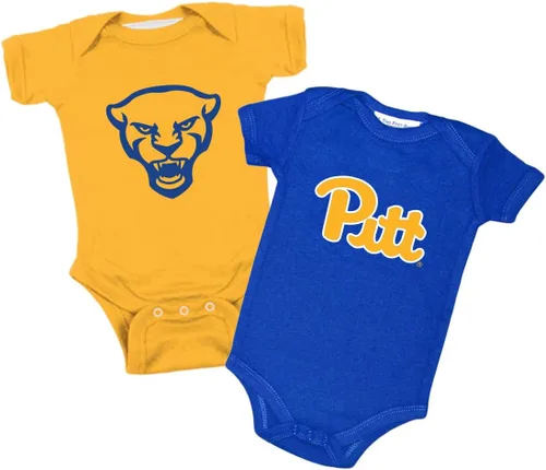 Vista 30 de Two Feet Ahead Paquete de 2 mamelucos para bebé, recién nacidos, tallas con licencia 0-3M, 6M, 12M, 18M