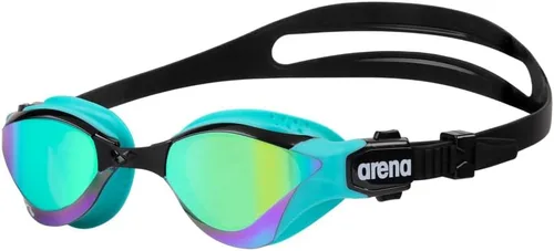 ARENA Unisex Adult Cobra Tri Swimming Goggles for Triathlon and Fitness Swipe Anti-Fog Wide Vision Mirror Lens