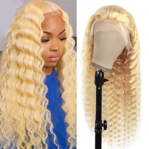Vista 14 de Wear and Go - Pelucas sin pegamento, pelucas de encaje frontal de cabello humano precortadas con cabello de bebé, pelucas de encaje frontal de 13 x